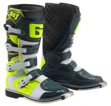 Gaerne Jugend SG-J Motocross Stiefel Weiß / Gelb / Grau Größe 37