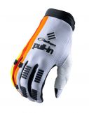 Pull-in 2024 Race Motocross Handschuhe Fluoreszierendes Gelb / Rot / Orange