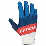 Scott 2023 450 Angled Motocross Handschuhe Blau / Rot
