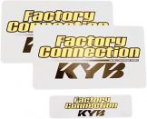 Aufkleber für die Vorderradgabel von Factory Connection Kayaba