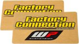 Factory Connection WP Vorderradgabel-Aufkleber