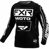 FXR 2024 Clutch MX Motocross Trikot Schwarz / Weiß