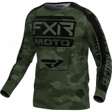 FXR 2024 Clutch MX Motocross Trikot Camo / Schwarz