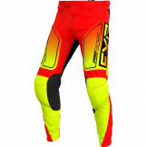 FXR 2024 Clutch MX Jugend Motocross Hose Inferno Orange / Fluor Gelb / Schwarz