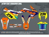 Outlaw Racing Aufkleber-Set Enduro DHL KTM EXC 2012–2013