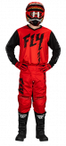 Fly Racing 2024 F-16 Jugend Motocross-Ausrüstung Rot / Schwarz / Grau