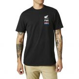 FOX Honda Wing Ss Premium T-Shirt Schwarz Größe XL