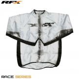 RFX Race Series Regenjacke Klar / Schwarz Größe XS