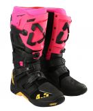 Leatt 2021 Motocross Stiefel GPX 4.5 80er / Schwarz / Pink / Gelb
