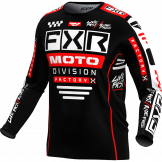 FXR 2024 Podium Gladiator MX Motocross Trikot Schwarz / Rot