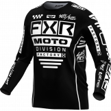 FXR 2024 Podium Gladiator MX Motocross Trikot Schwarz / Weiß