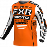 FXR 2024 Podium Gladiator MX Motocross Trikot Orange / Weiß