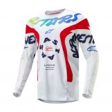 Alpinestars 2024 Racer Hana Motocross Trikot Weiß / Rot