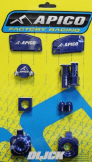 Apico Billet Kit SX65 16-17 TC65 17 Blau