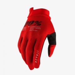 100% 2021 iTrack Motocross Handschuhe Rot