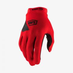 100% 2021 Ridecamp Jugend Motocross Handschuhe Schwarz / Rot