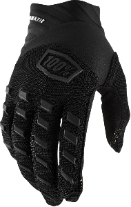 100% 2022 Airmatic Motocross Handschuhe Schwarz / Anthrazit