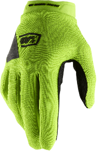 100% 2022 Ridecamp Fluor Gelb / Schwarz MX-Handschuhe