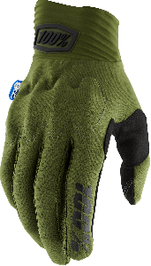 100% 2022 Herbst Motocross Handschuhe Cognito D3O Army Green