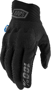 100% 2022 Herbst Motocross Handschuhe Cognito D3O Schwarz