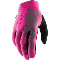 100% Brisker Damen Motocross Handschuhe Pink