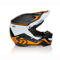 6D 2023 ATR-2 Drive Motocross Helm Fluor Orange