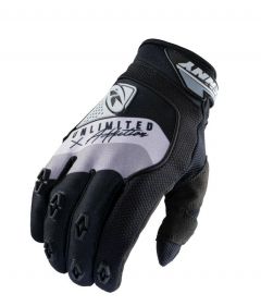 Kenny 2024 Sicherheits-Motocross Handschuhe Schwarz / Grau