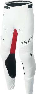 Thor 2024 Spring Prime Freez Motocross Hose Weiß / Rot Größe 34