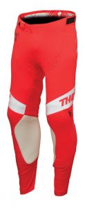 Thor 2024 Prime Analog Motocross Hose Rot / Weiß Größe 36