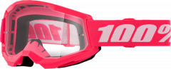 100% 2023 Herbst Strata 2 Jugend Motocross-Brille Pink (Gläser: Klar)