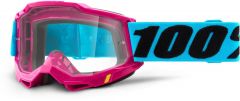 100% 2021 Accuri 2 Lefleur Motocross-Brille (Linse: klar)