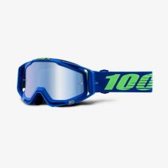 100% Racecraft Motocross-Brille Dreamflow (Linse verspiegelt blau)