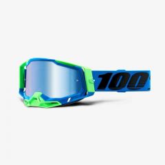 100% 2021 Racecraft 2 Fremont Motocross-Brille (Linse: Blau)