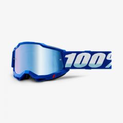 100% 2021 Accuri 2 Motocross-Brille Blau (Gläser: Blau)