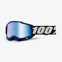 100% 2021 Accuri 2 Deepmarine Motocross-Brille (Linse: Blau)