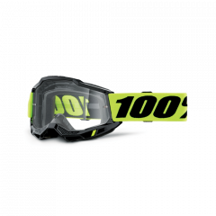 100% 2023 Herbst Accuri 2 Special Motocross-Brille Fluor-Gelb (Gläser: Klar)