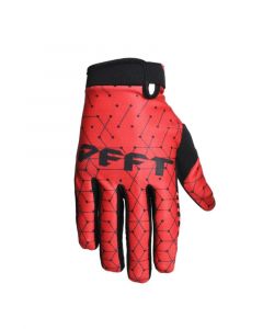 Deft Family 2022 Jugend Motocross Handschuhe Eqvlnt 2.0 Factory Red Größe M
