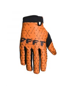 Deft Family 2022 Jugend Motocross Handschuhe Eqvlnt 2.0 Factory Orange Größe M