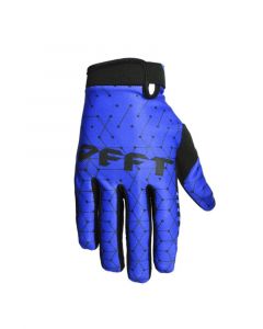 Deft Family 2022 Jugend Motocross Handschuhe Eqvlnt 2.0 Factory Blue Größe L