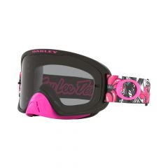 Oakley 2024 O Frame 2.0 TLD Cosmic Jungle Black Motocross-Brille Schwarz / Pink (Gläser: Dunkelgrau)